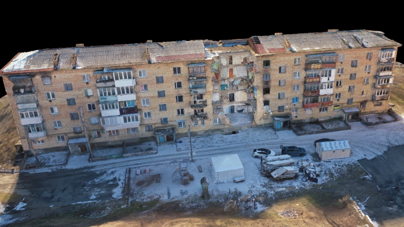 Фото 3D моделювання будівель, споруд , місцевості 1