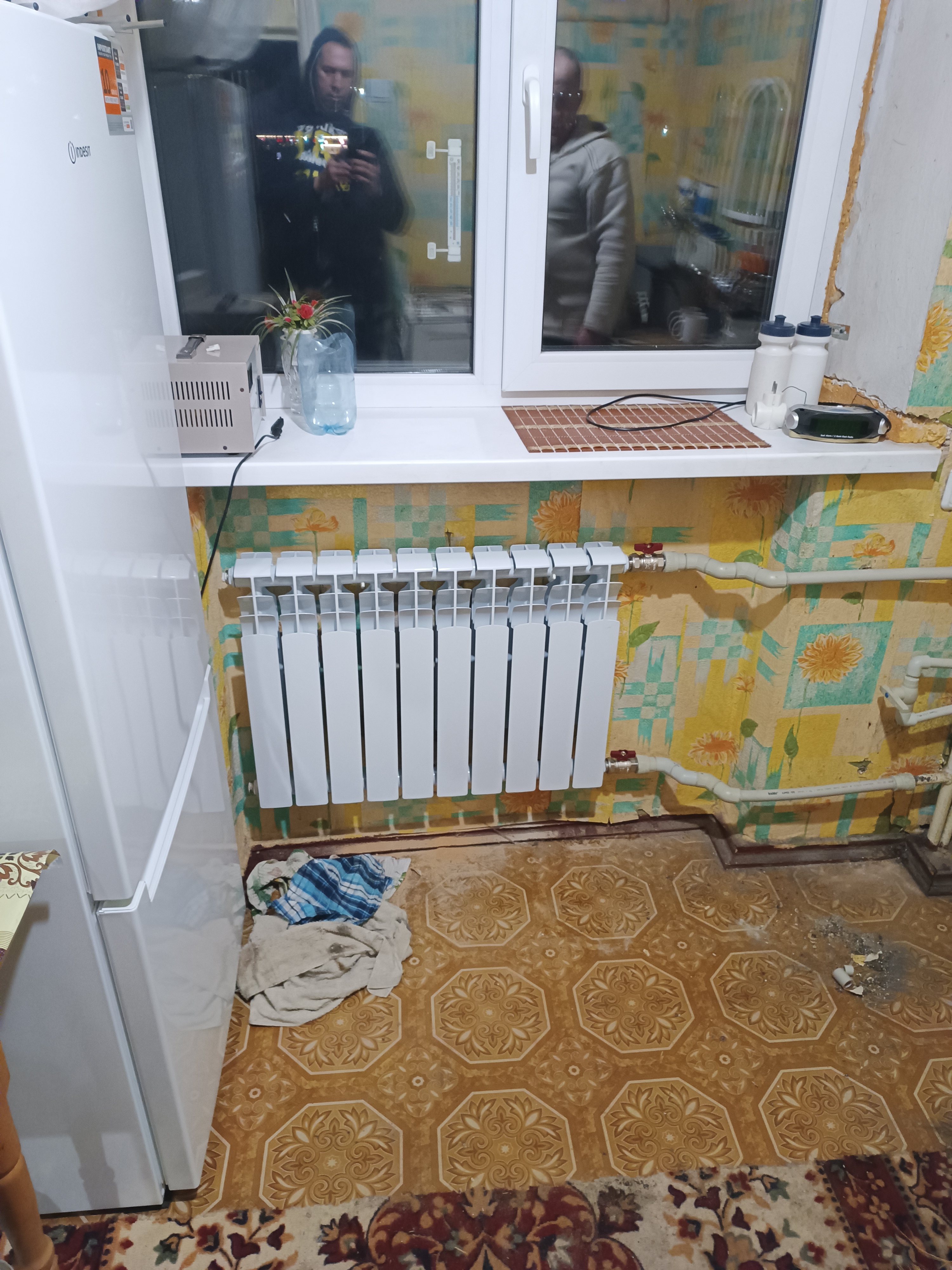Фото заміна батареї, раковин, душових кабін, унітазів 