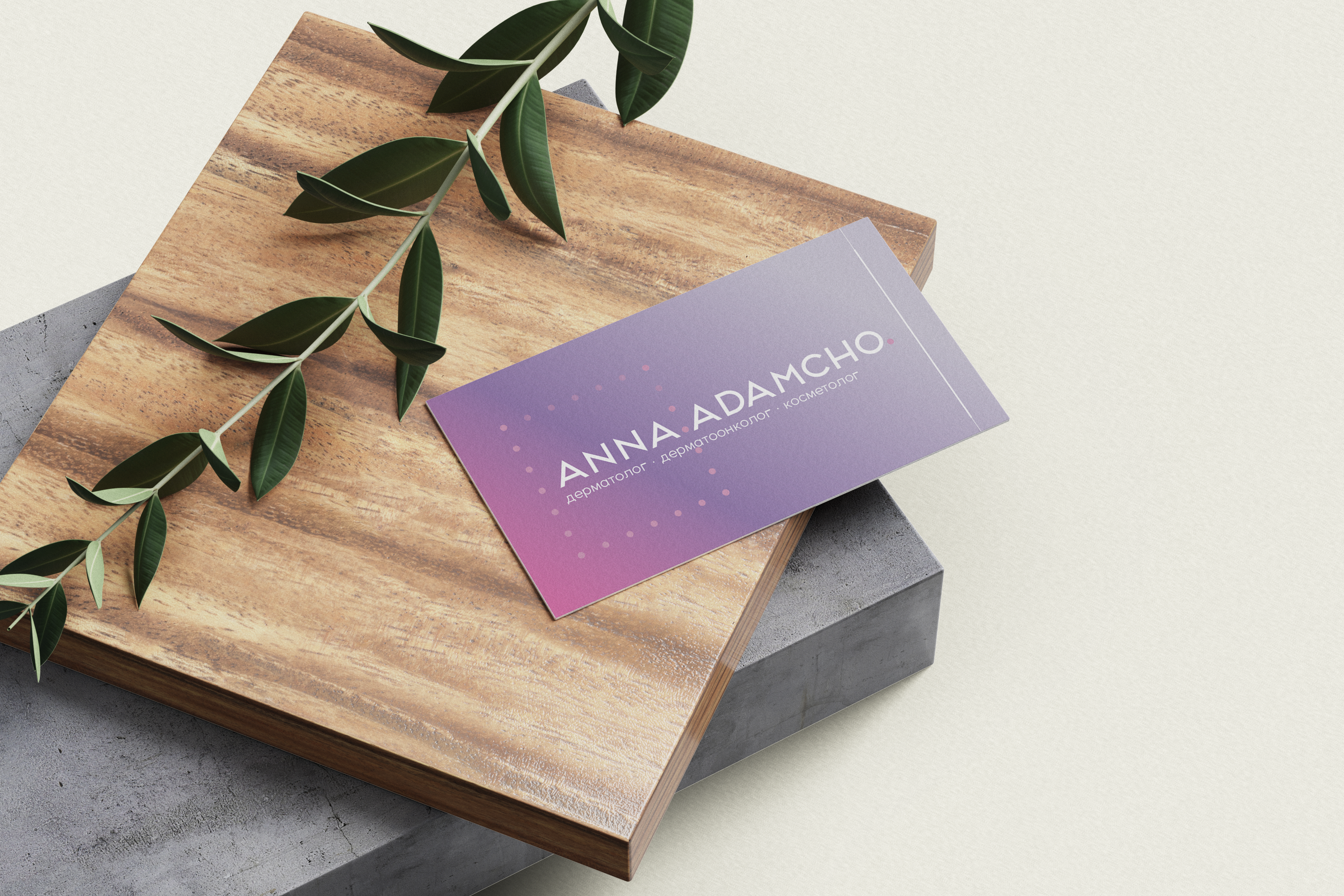 Фото Визитка Anna Adamcho
