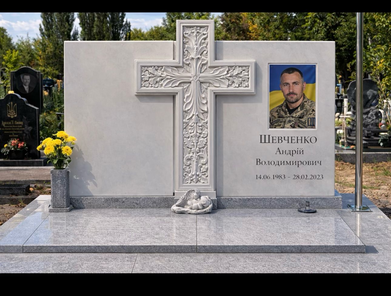 Фото 3д макети пам'ятників , не дорого 4