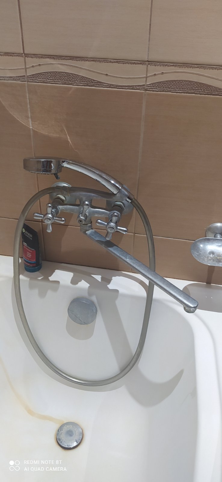 Фото Ремонт змішувача для ванни.