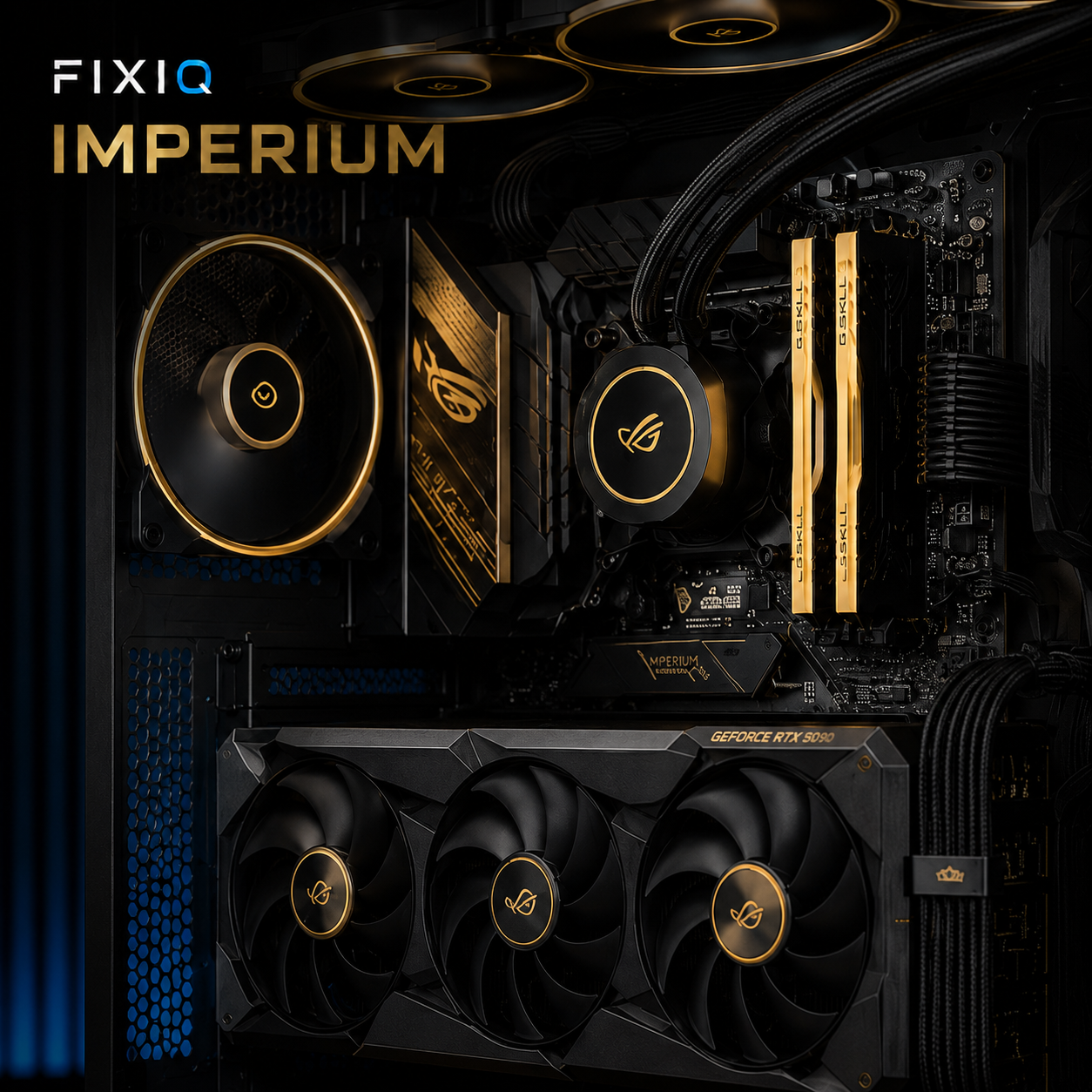 Фото Intel Core Ultra 9 285K
ASUS ROG Astral LC GeForce RTX 5090 32 ГБ
ASUS ROG Maximus Z890 Extreme
G.Skill Trident Z5 96 ГБ, 2×48 DDR5
Samsung 9100 PRO 4 ТБ
дополнительный Samsung 990 PRO 4 ТБ
ASUS ROG Ryujin III 360 Extreme
be quiet! Dark Power Pro 13, 1600 Вт
ASUS ROG Hyperion GR701

Назначение: Подходит для всего. Флагман.