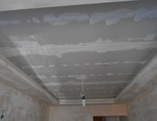 Фото Потолочные работы.