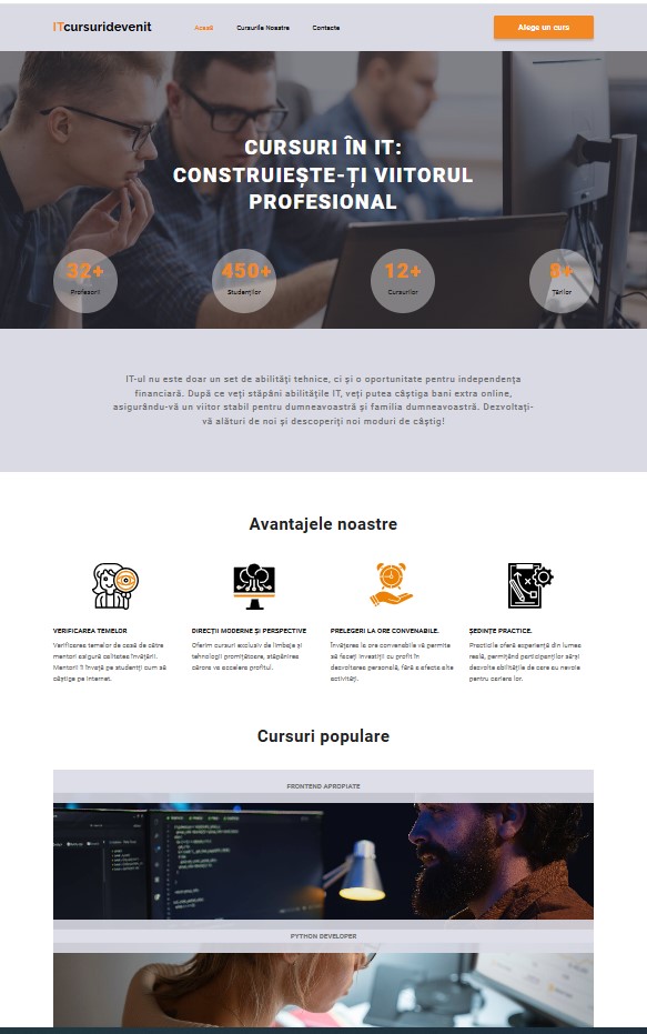 Фото Багатосторінковий сайт. Технології: html, sass, js