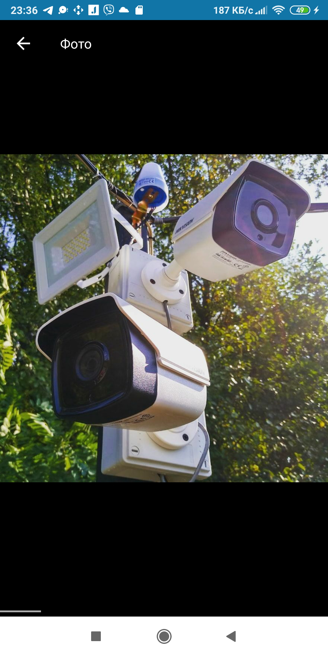 Фото встановлення відеонагляду