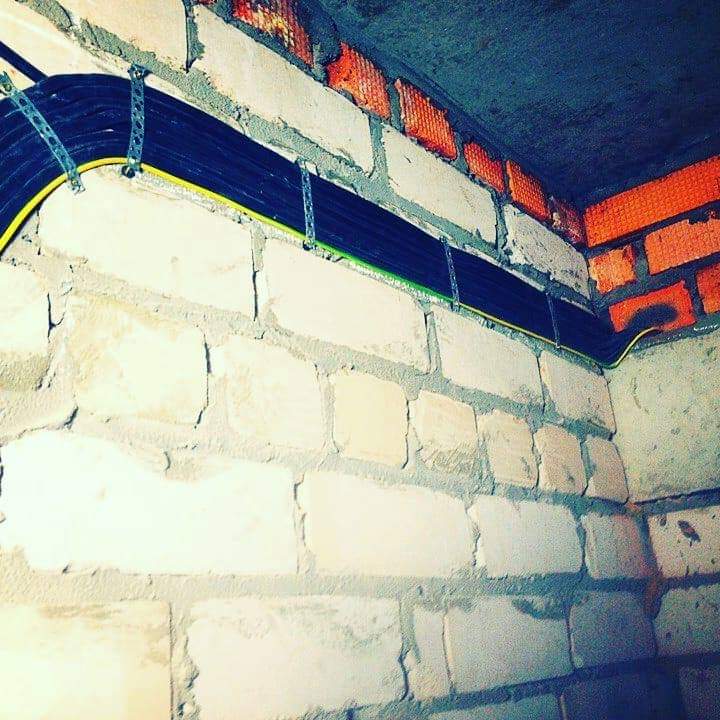Фото Произвели электромонтаж. 