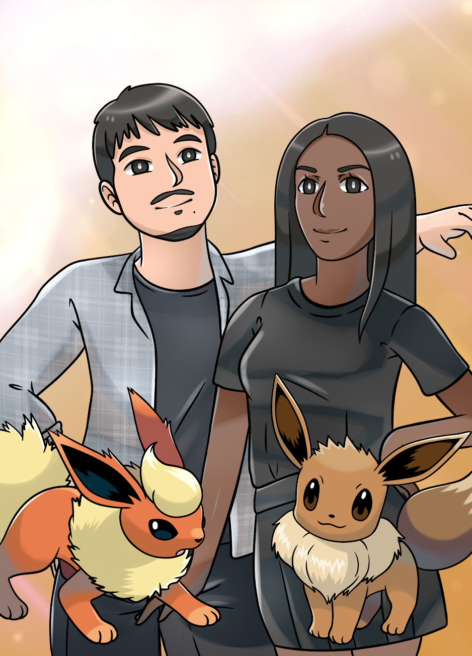 Фото Ілюстрації в стилі аніме Pokemon  3