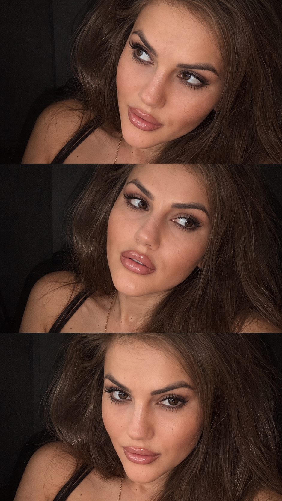 Фото Створила beauty AI-колаж із серії портретів в одному стилі. Пропрацювала концепцію, ракурси, світло, настрій та єдину візуальну подачу для соцмереж або особистого бренду. Використано AI-інструменти та ручне доопрацювання фінального результату. Час виконання — близько 1 години.
