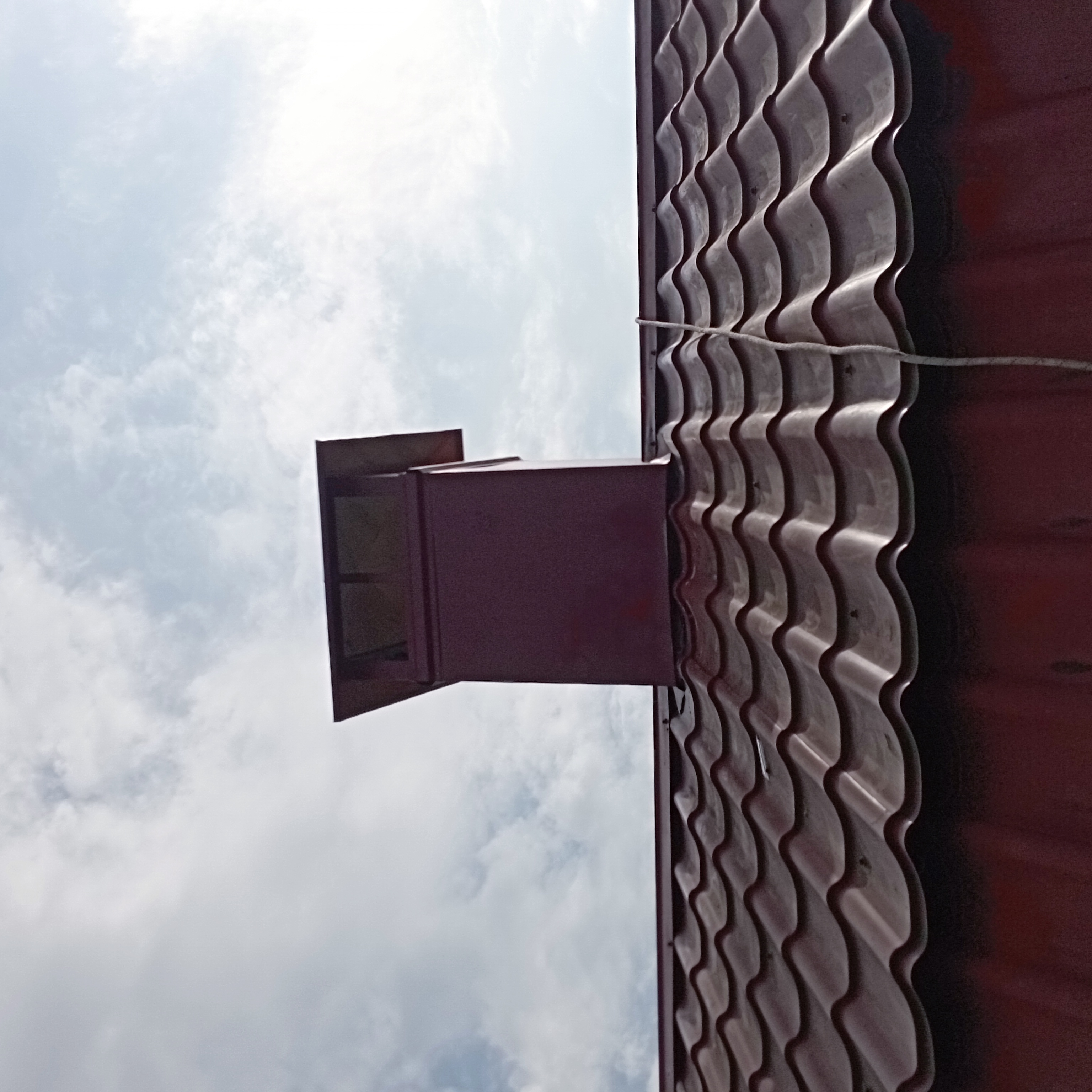 Фото установка флюгарки на димоход