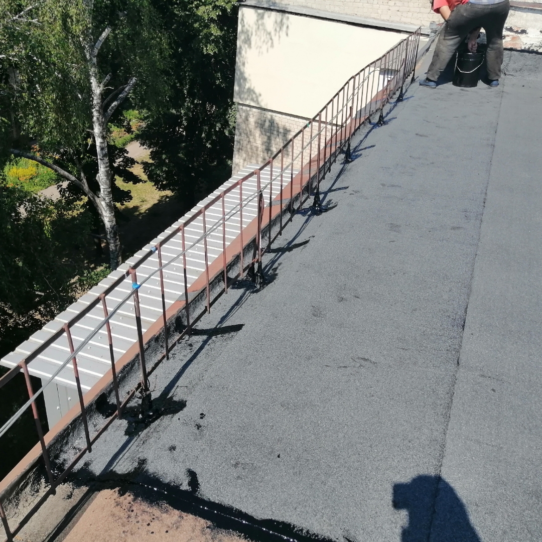 Фото Кровельные работы Еврорубероидом с гарантией от 120 грн/м2 3