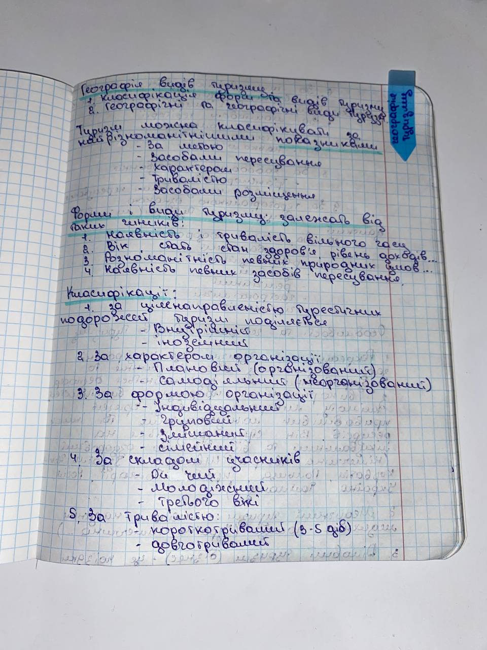 Фото Написання конспектів 