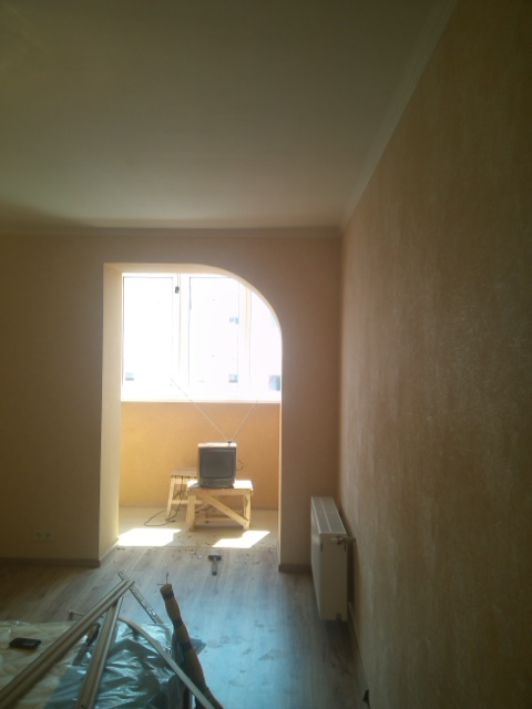 Фото арка ламинат обои