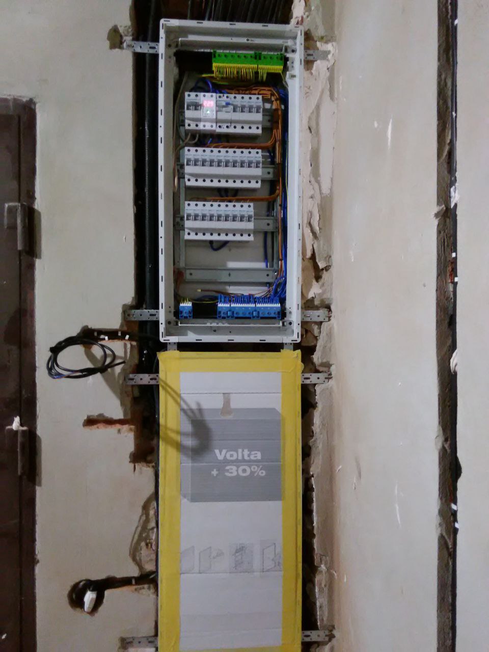 Фото установка і збірка електрощита