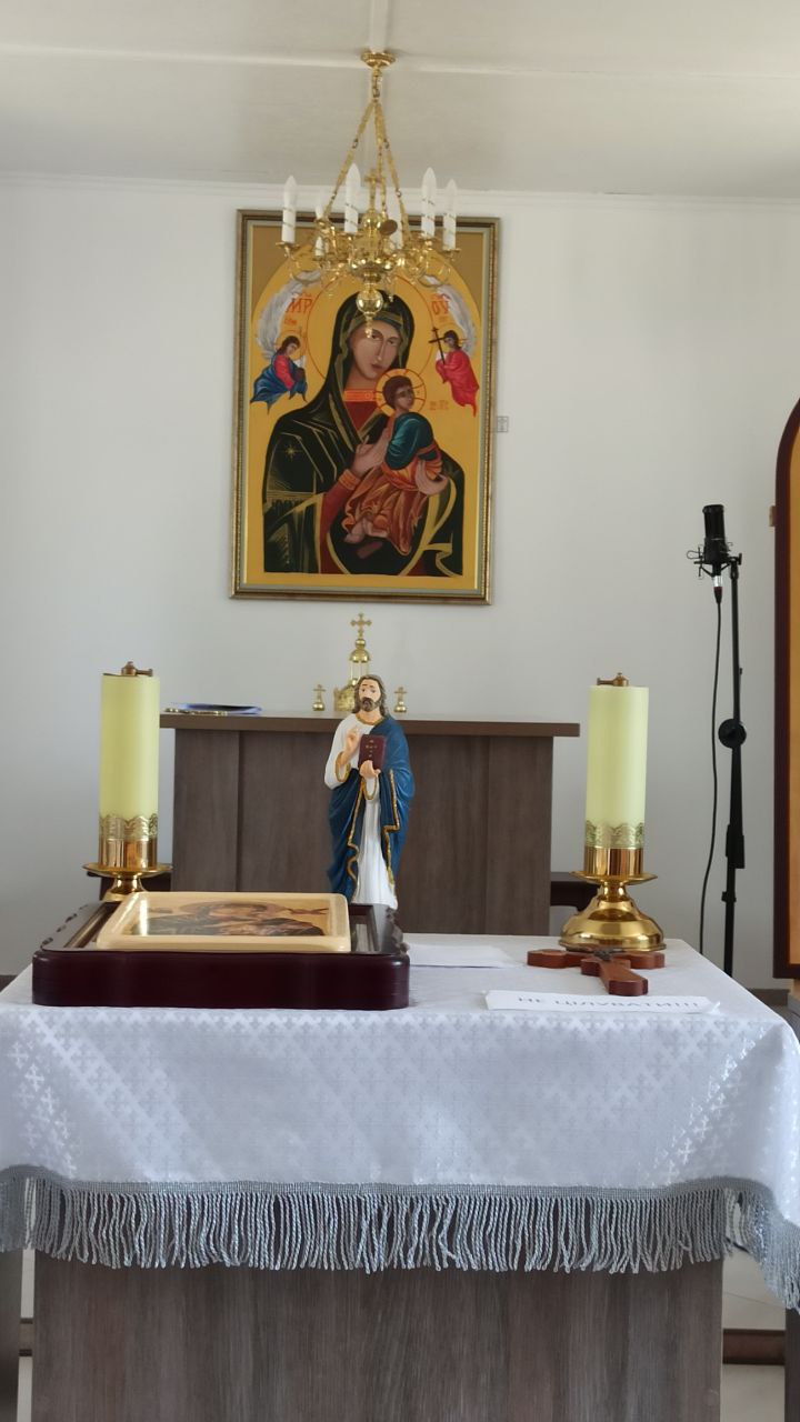 Фото Ікона запрестольна. Богородиця неустанної помочі. 60*80