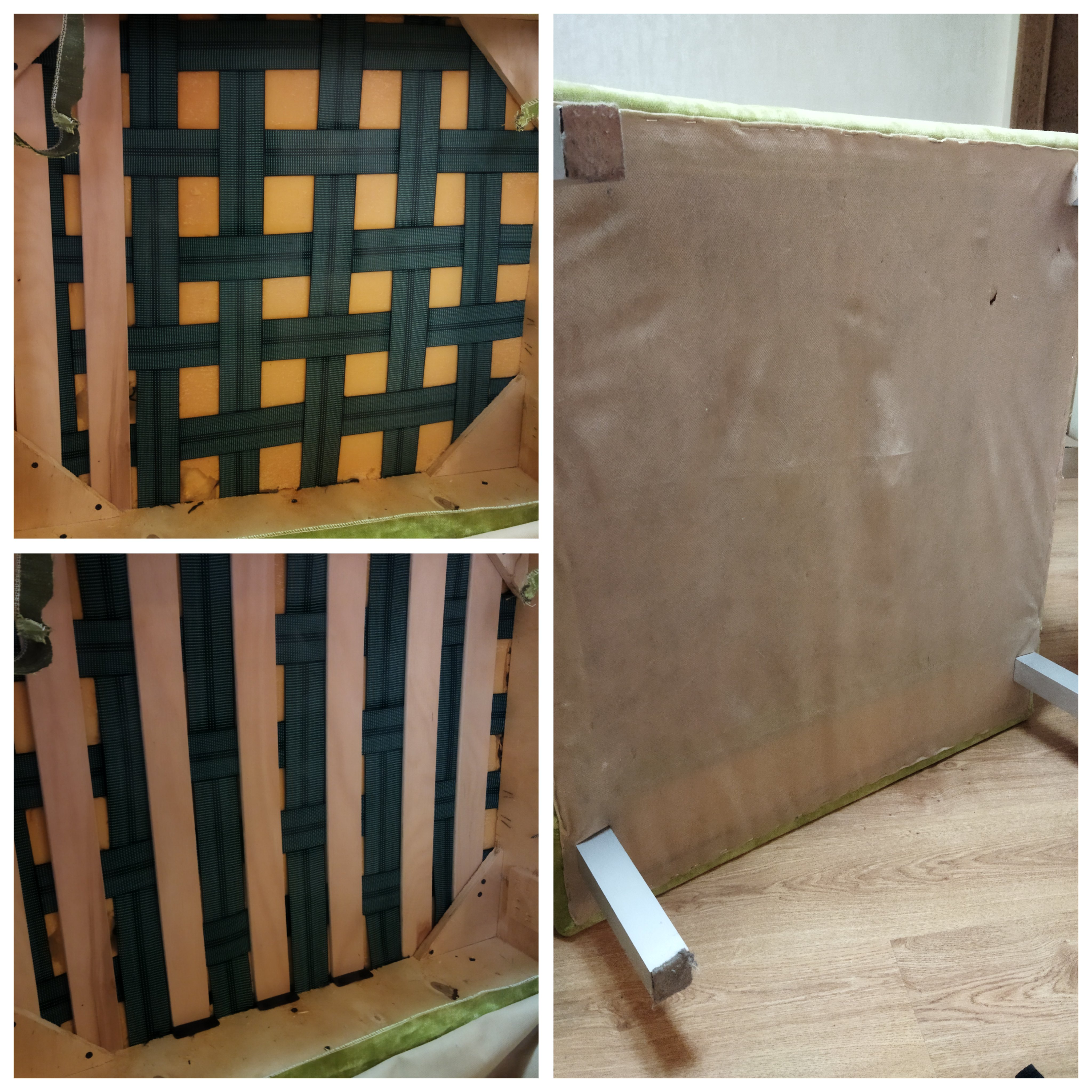 Фото Відновлення продавленого крісла 