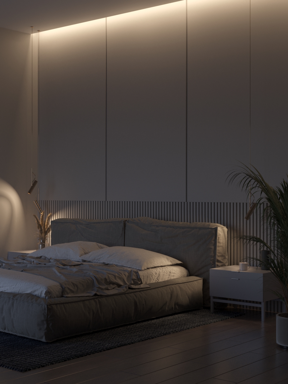 Фото Спальня. Проект виконан згідно ТЗ.