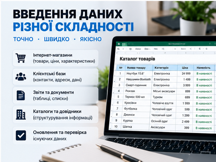 Фото Введу та впорядкую дані в Excel або Google Sheets 3