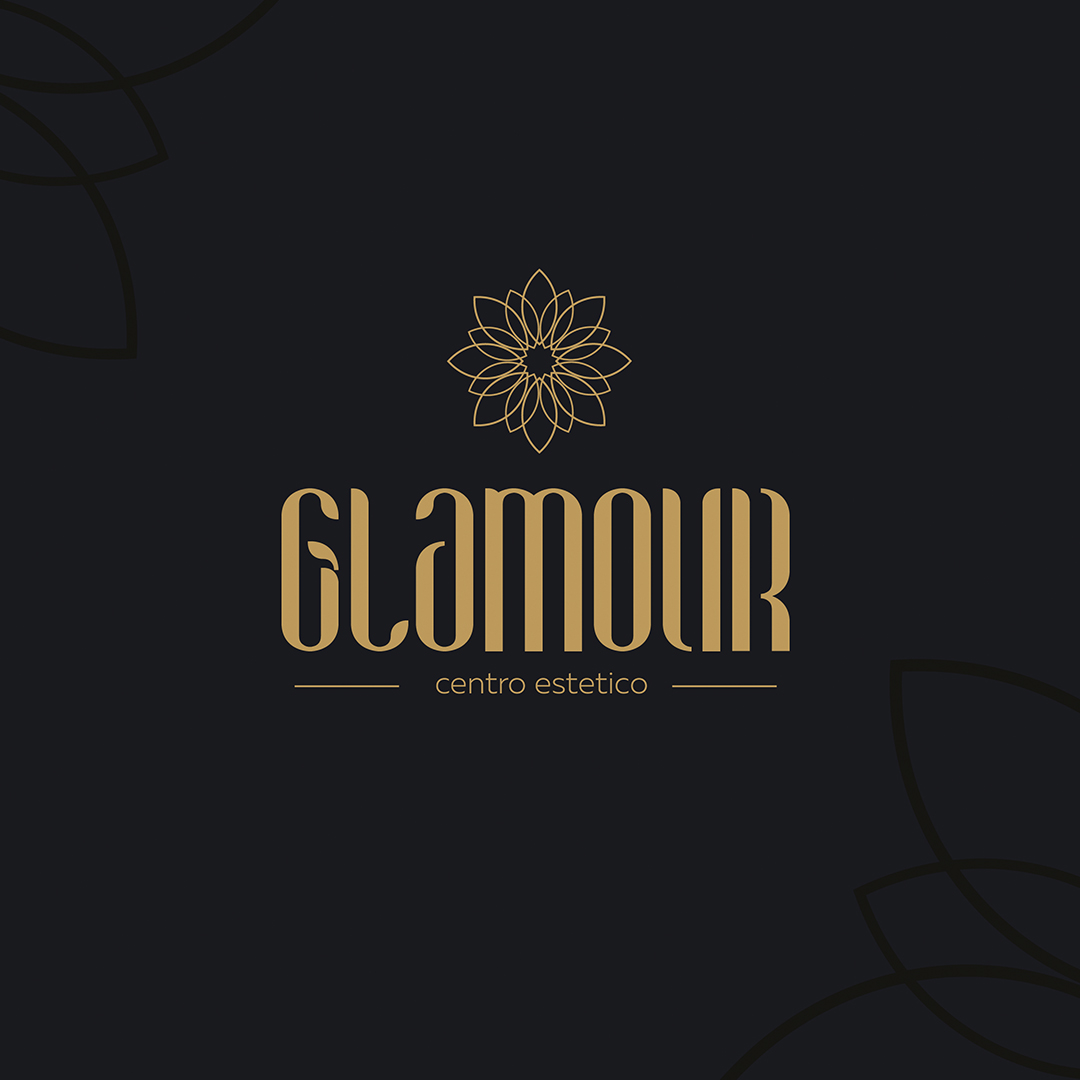 Фото Разработка логотипа Glamour - логотип для итальянского центра красоты.