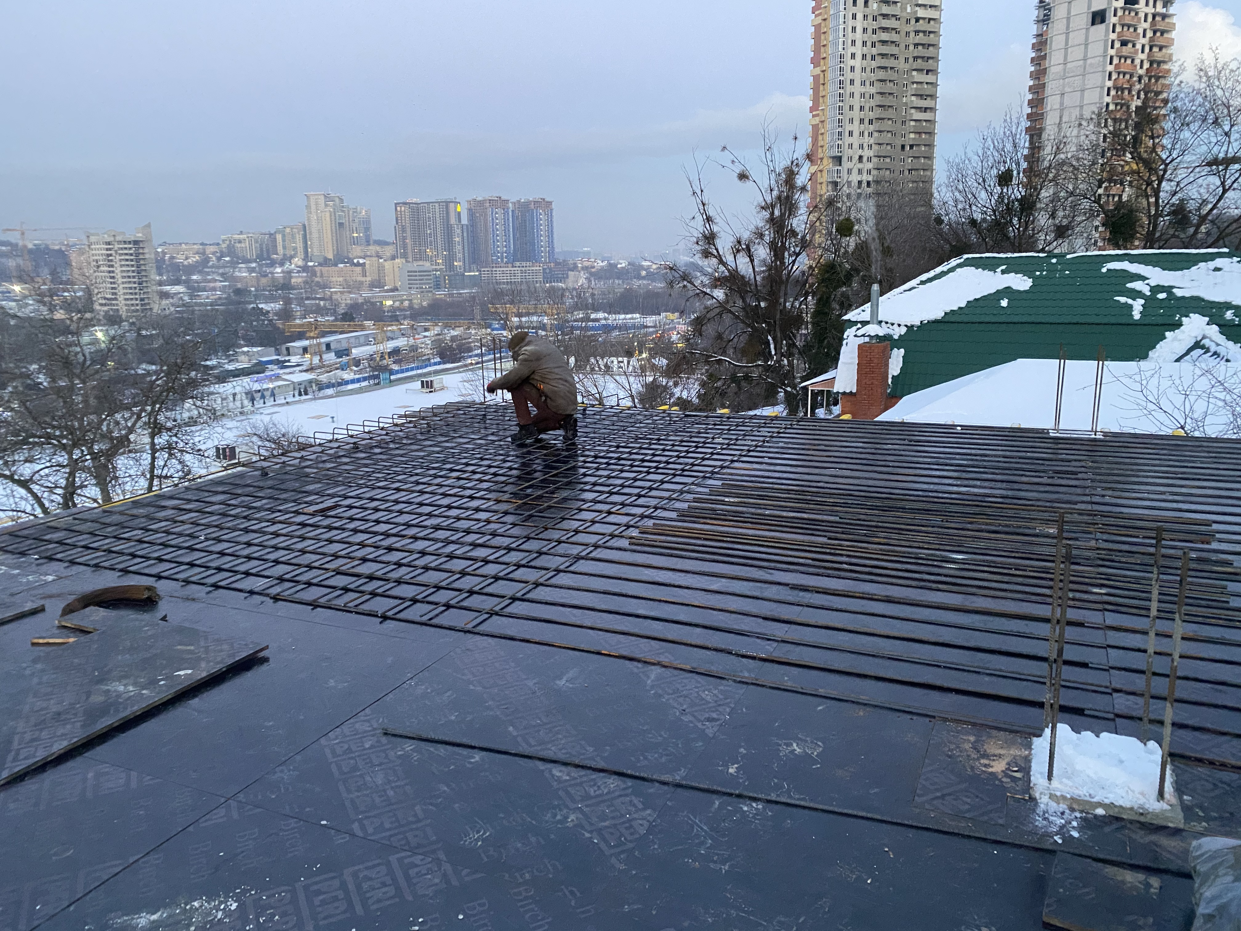 Фото Строительство монолитного частного дома