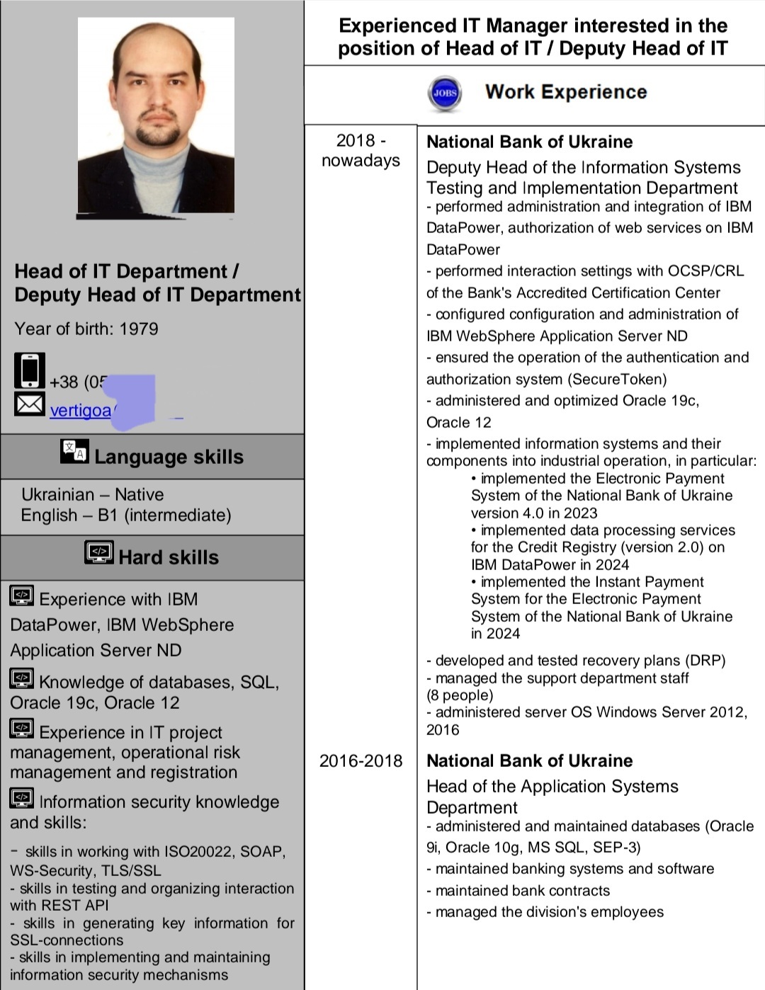 Фото Створення резюме у сучасному pdf-форматі
українською
англійською
німецькою