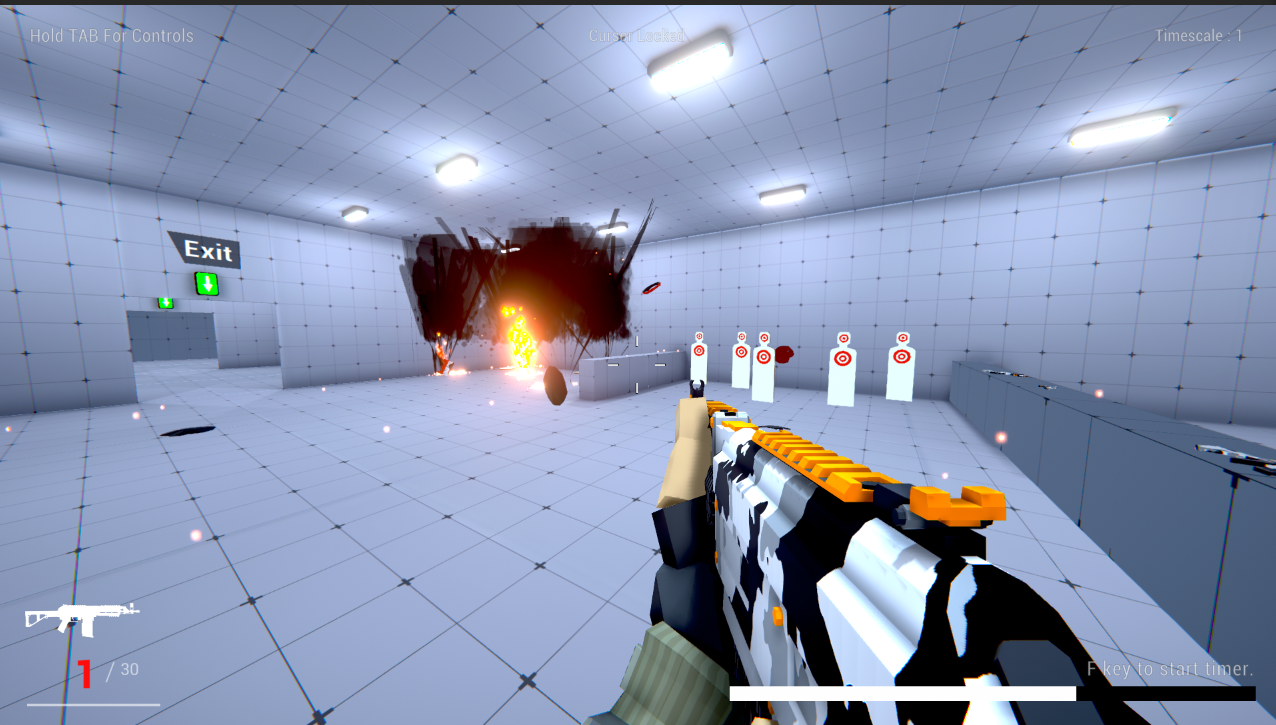 Фото FPS 3D
3D ШУТЕР ВІД ПЕРШОГО ЛИЦЮ
(робив на замовлення - ідея гри: тренувальна місія)