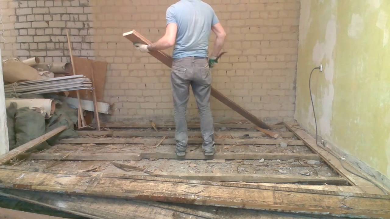 Фото Демонтаж полов 3