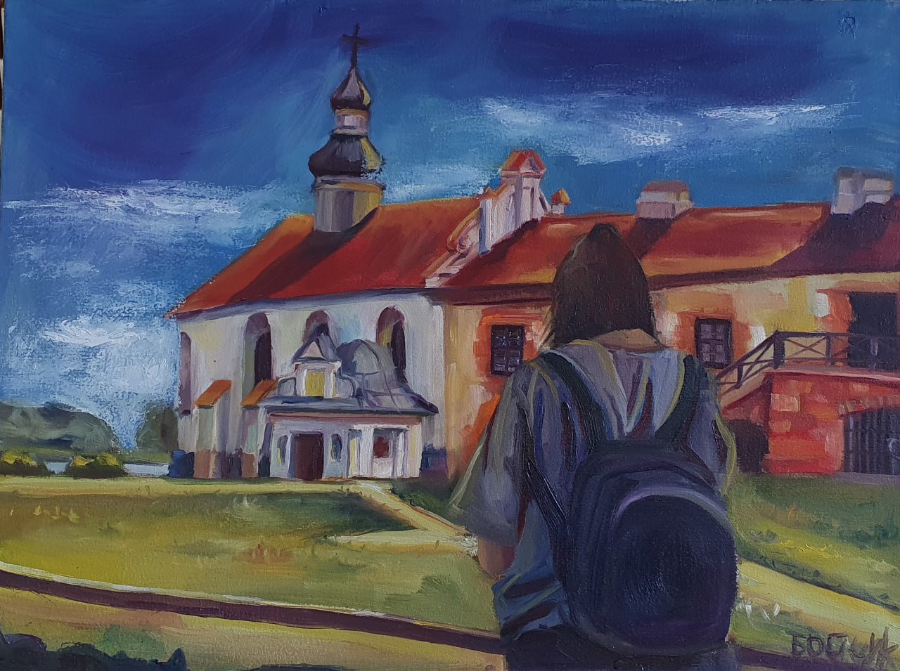 Фото Пейзаж замку
Олія, полотно, 80×60, 2023 р