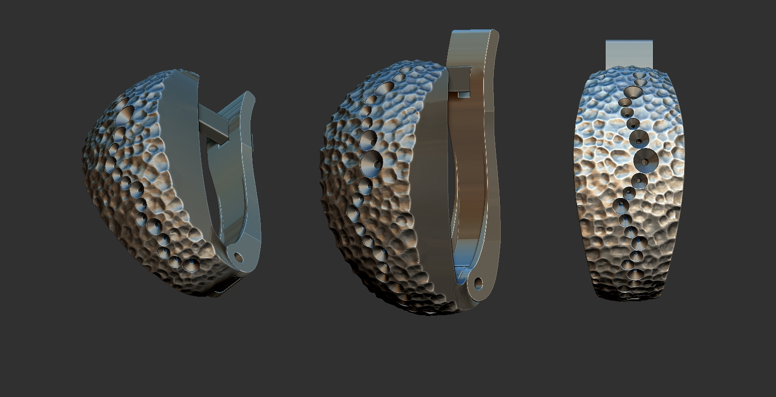 Фото Сережка, 3D модель