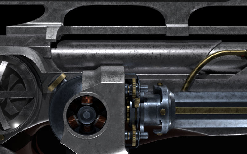 Фото 3D модель, Cinema 4D + Arnold Renderer