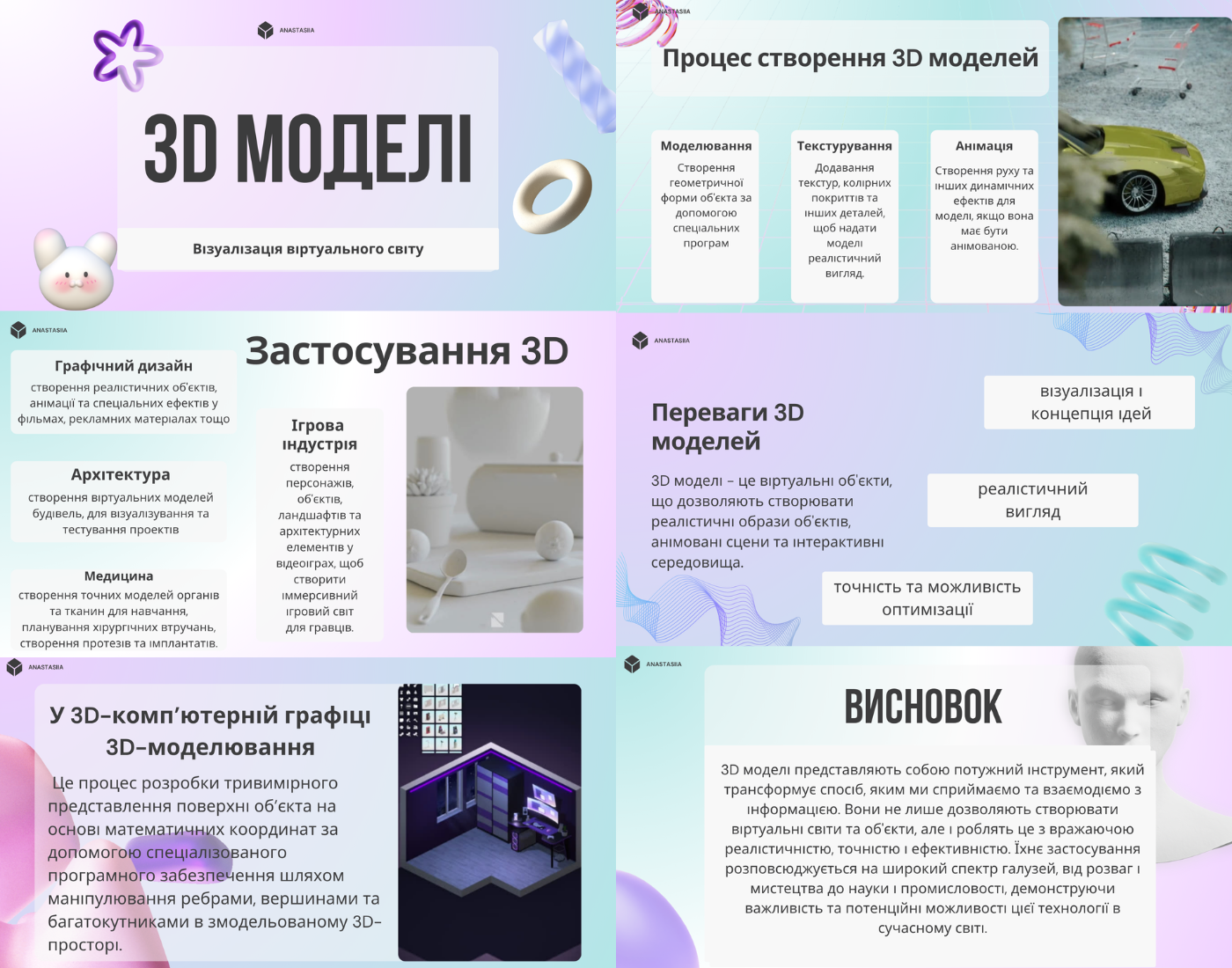 Фото 3D Моделі — Візуалізація світу