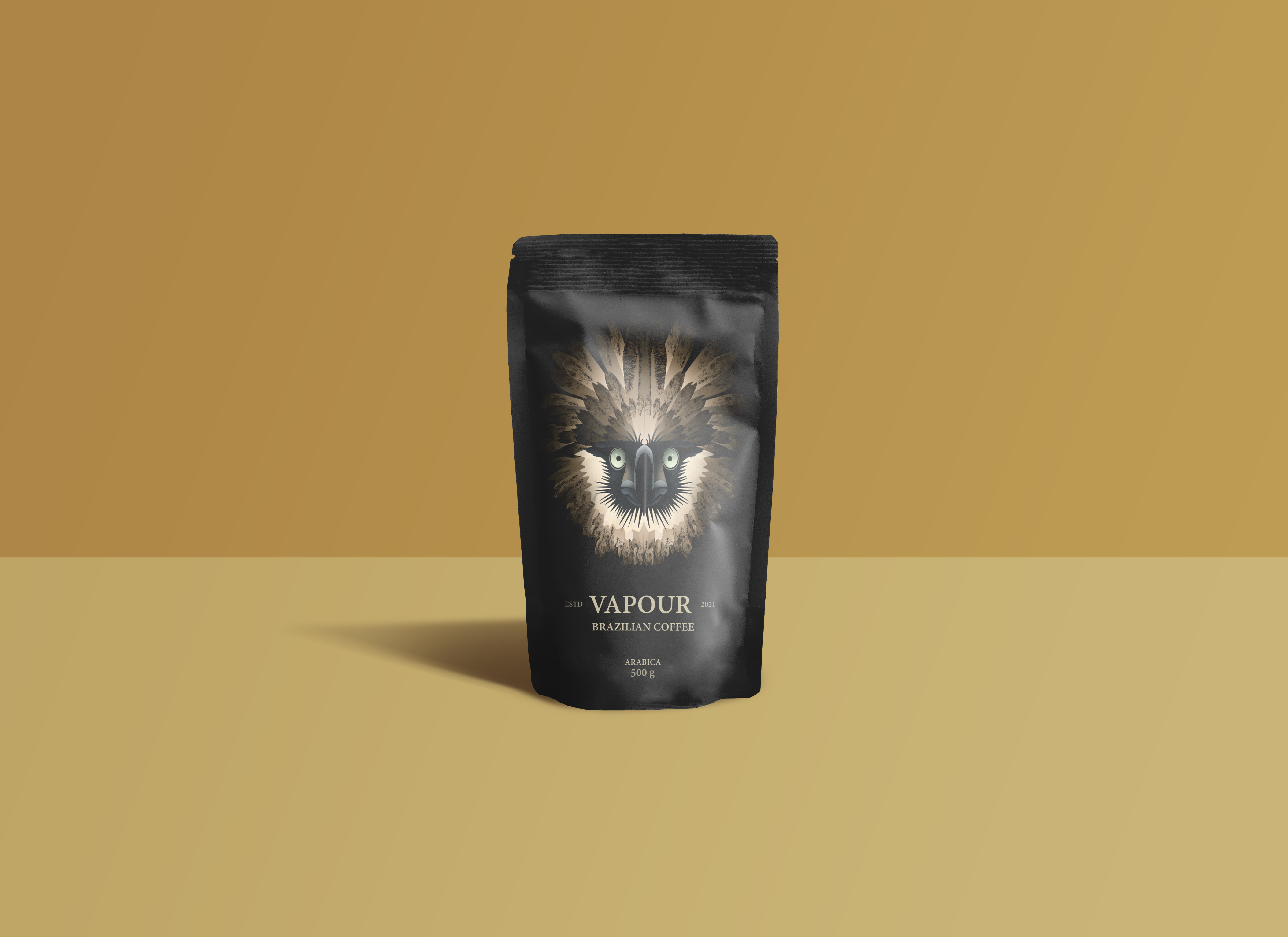 Фото Дизайн упаковки. Vapor Coffee.
