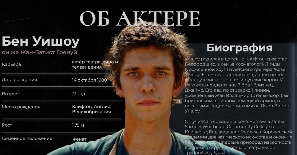 Фото об актере