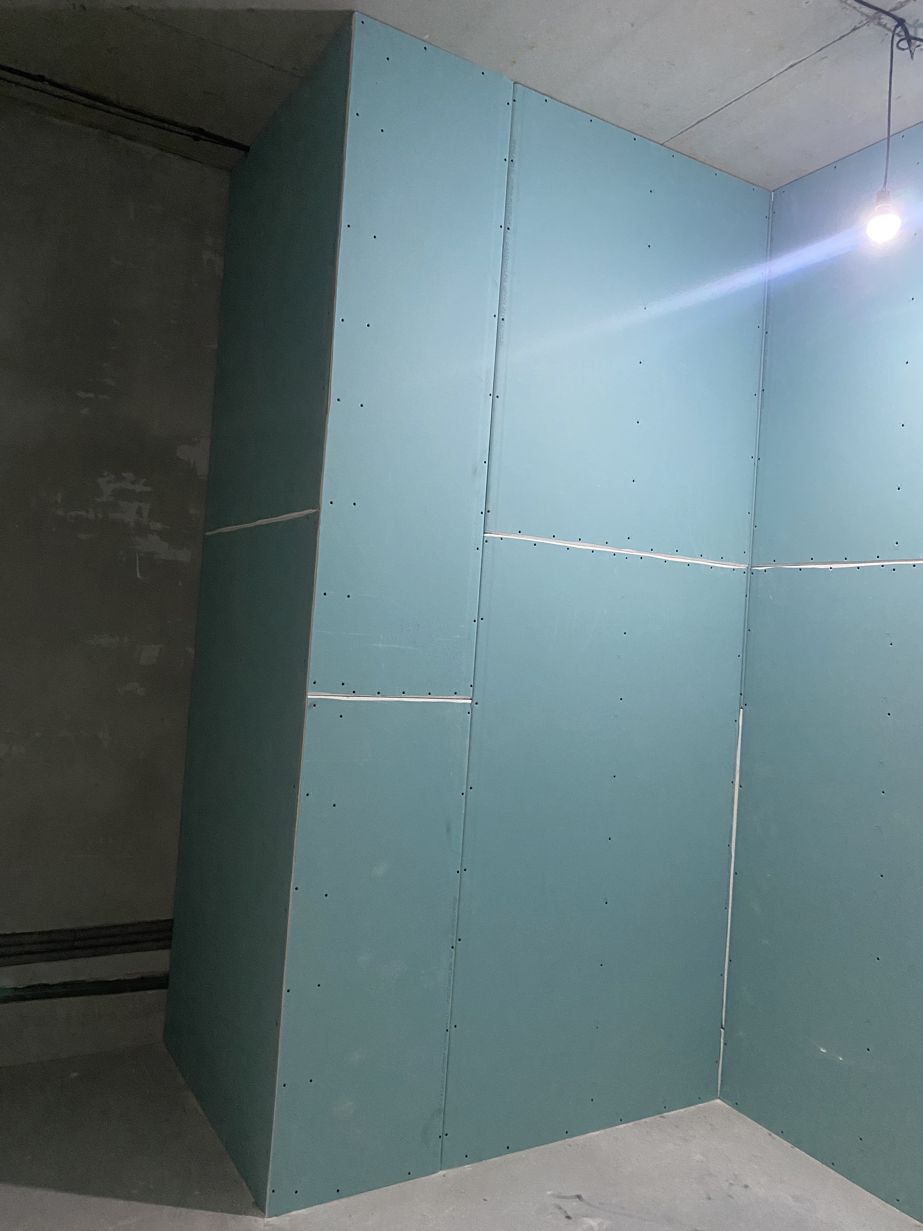 Фото монтаж перегородки