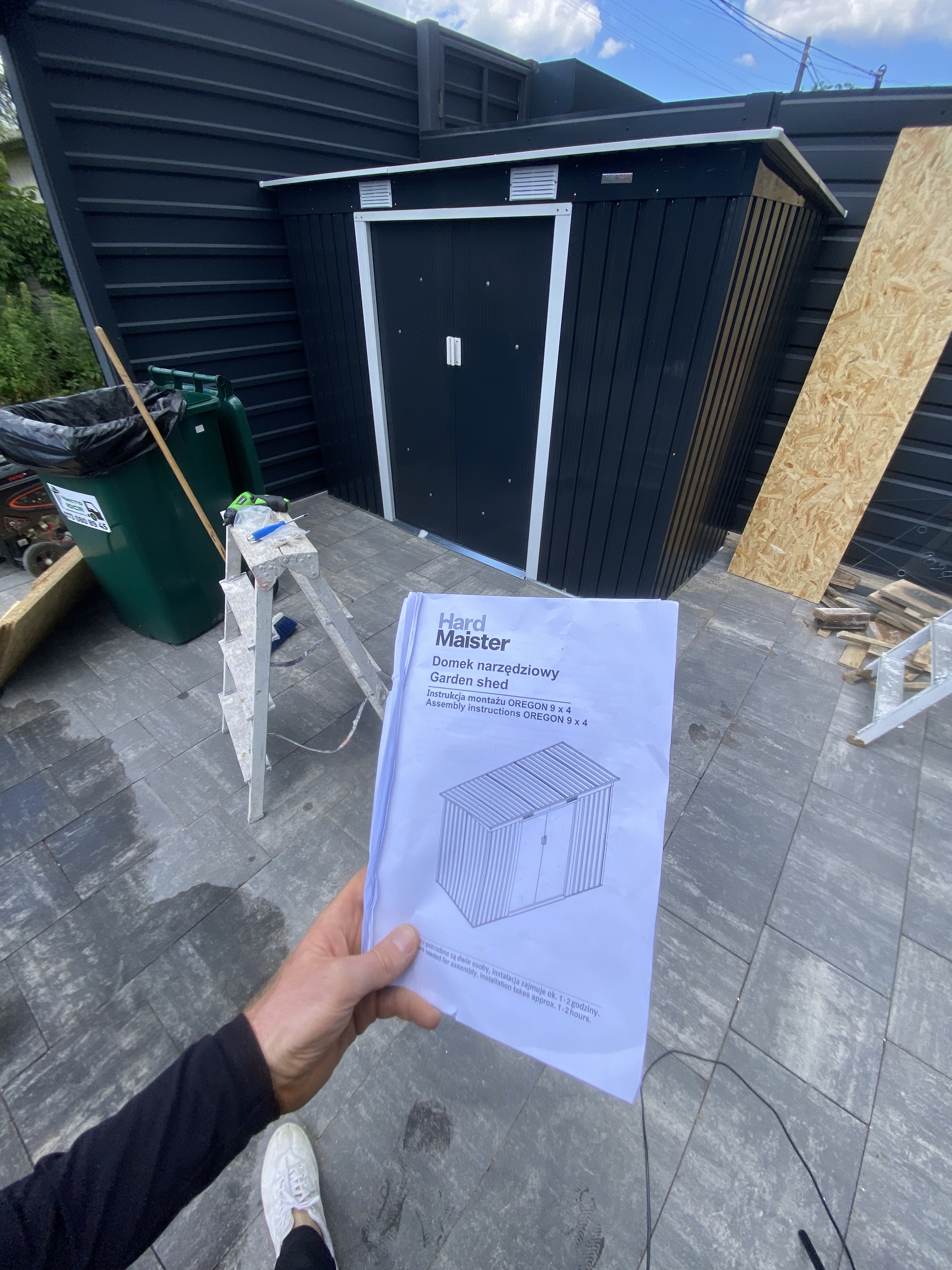 Фото сборка шкафа для инструментов2222