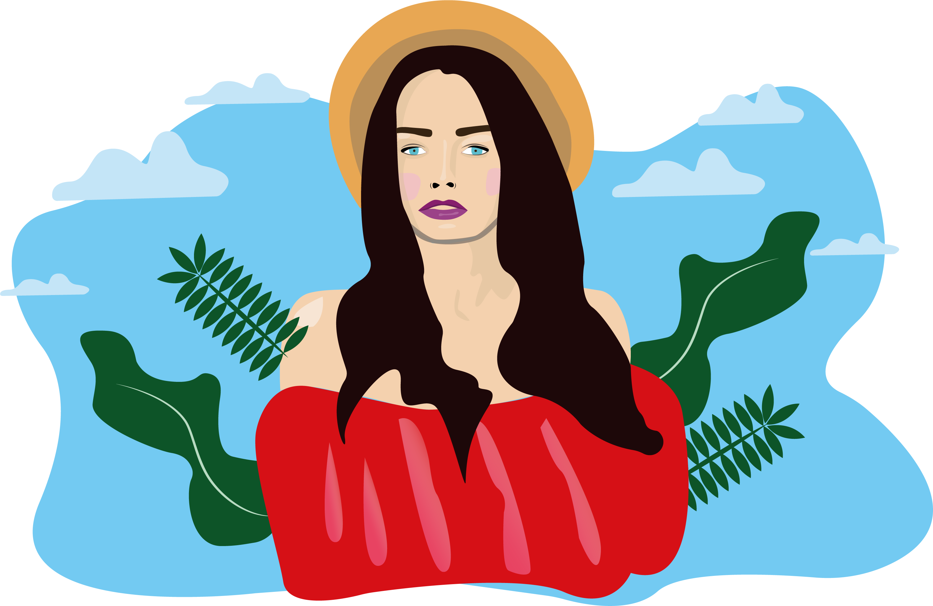 Фото Ілюстрація. Adobe Illustrator / Procreate