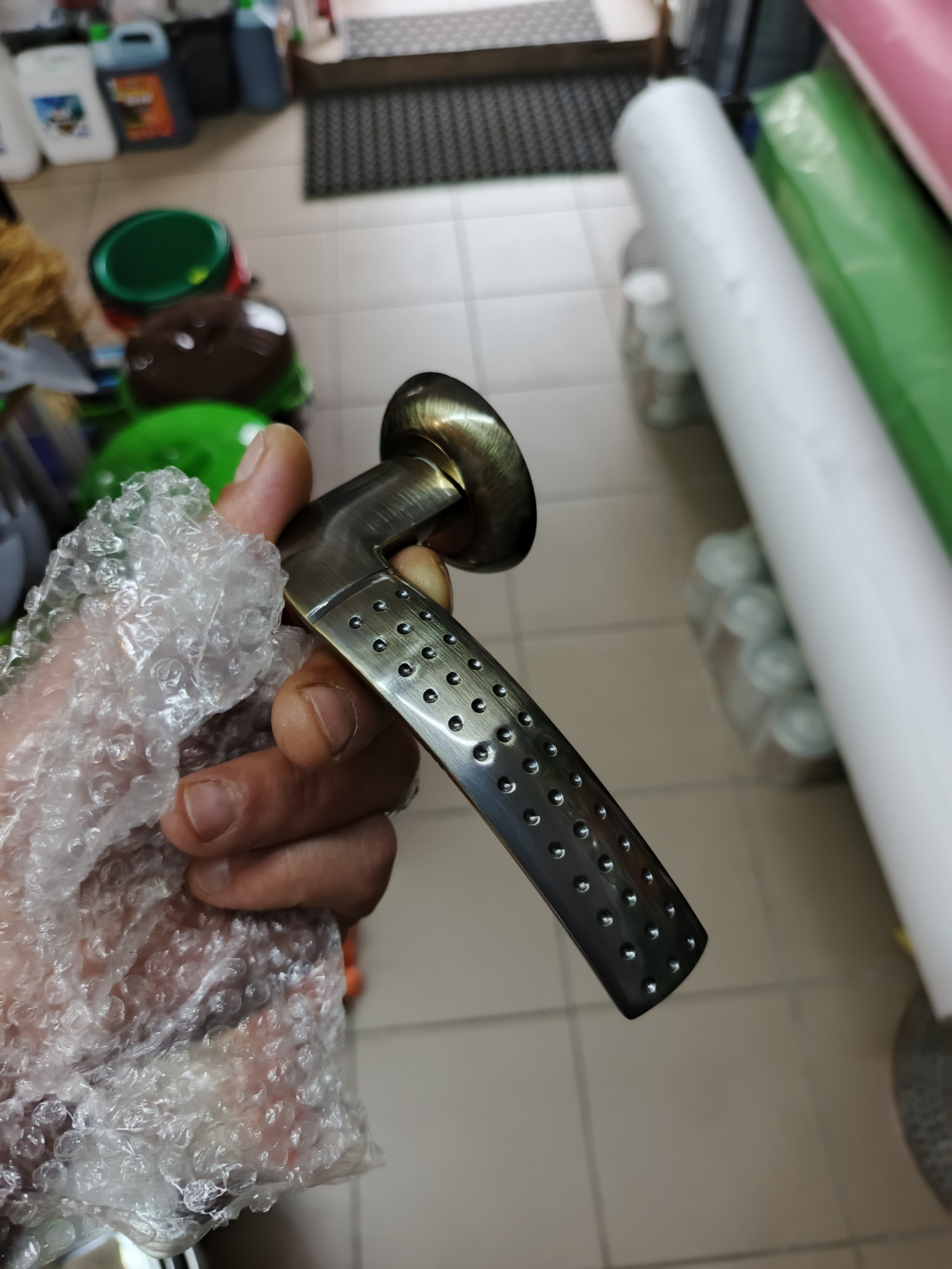 Фото Заміна ручок вхідних дверей