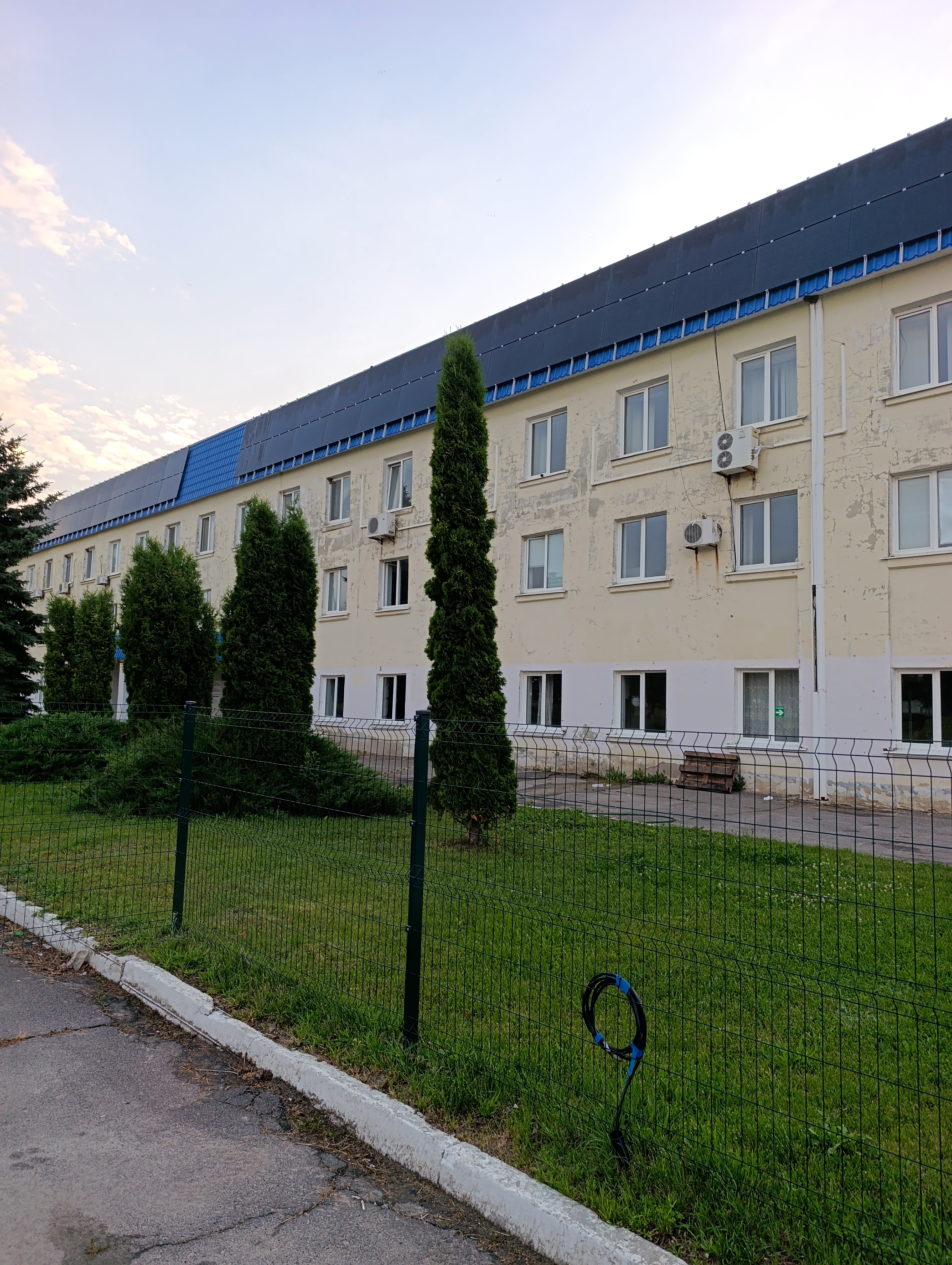 Фото Промислова сонячна станція на бентонітовому заводі Черкаська область