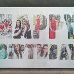 Фото коллаж на холсте