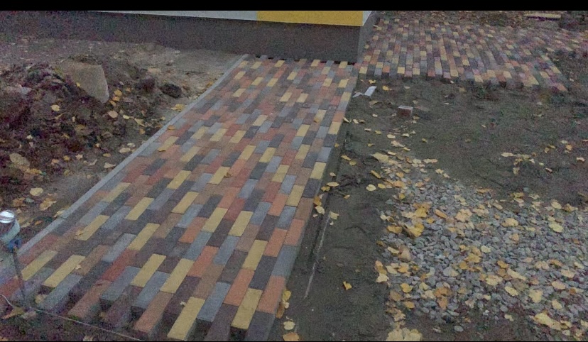 Фото бруківка+граніт