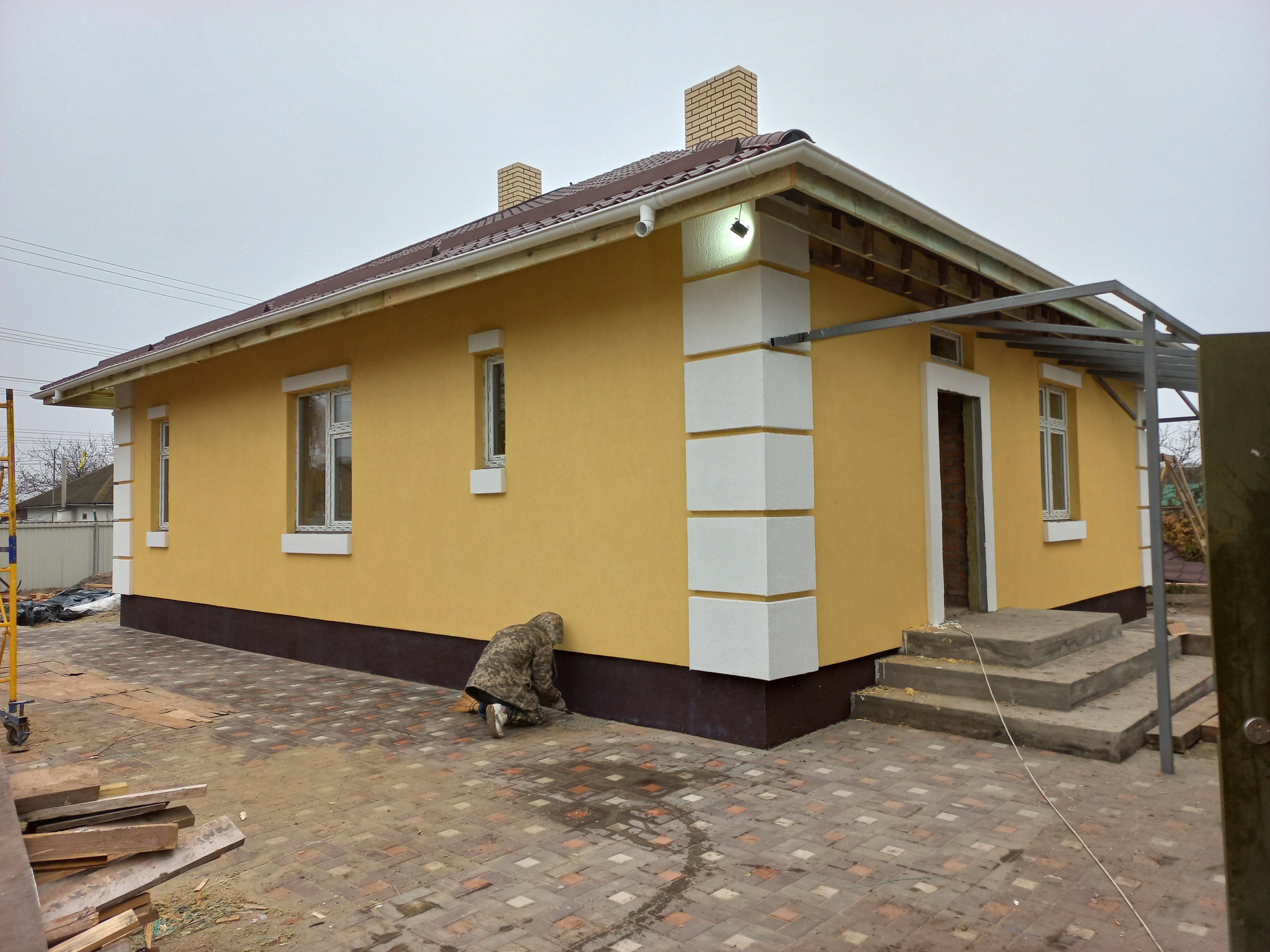 Фото Утеплення будинків.