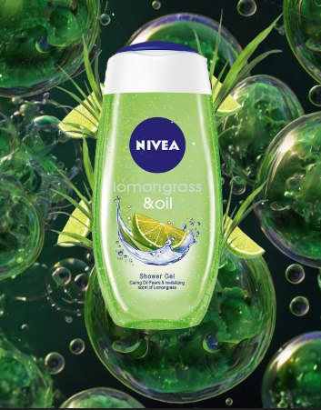 Фото Виконувала для себе, реклама геля для душу nivea, робота зайняла 1 годину