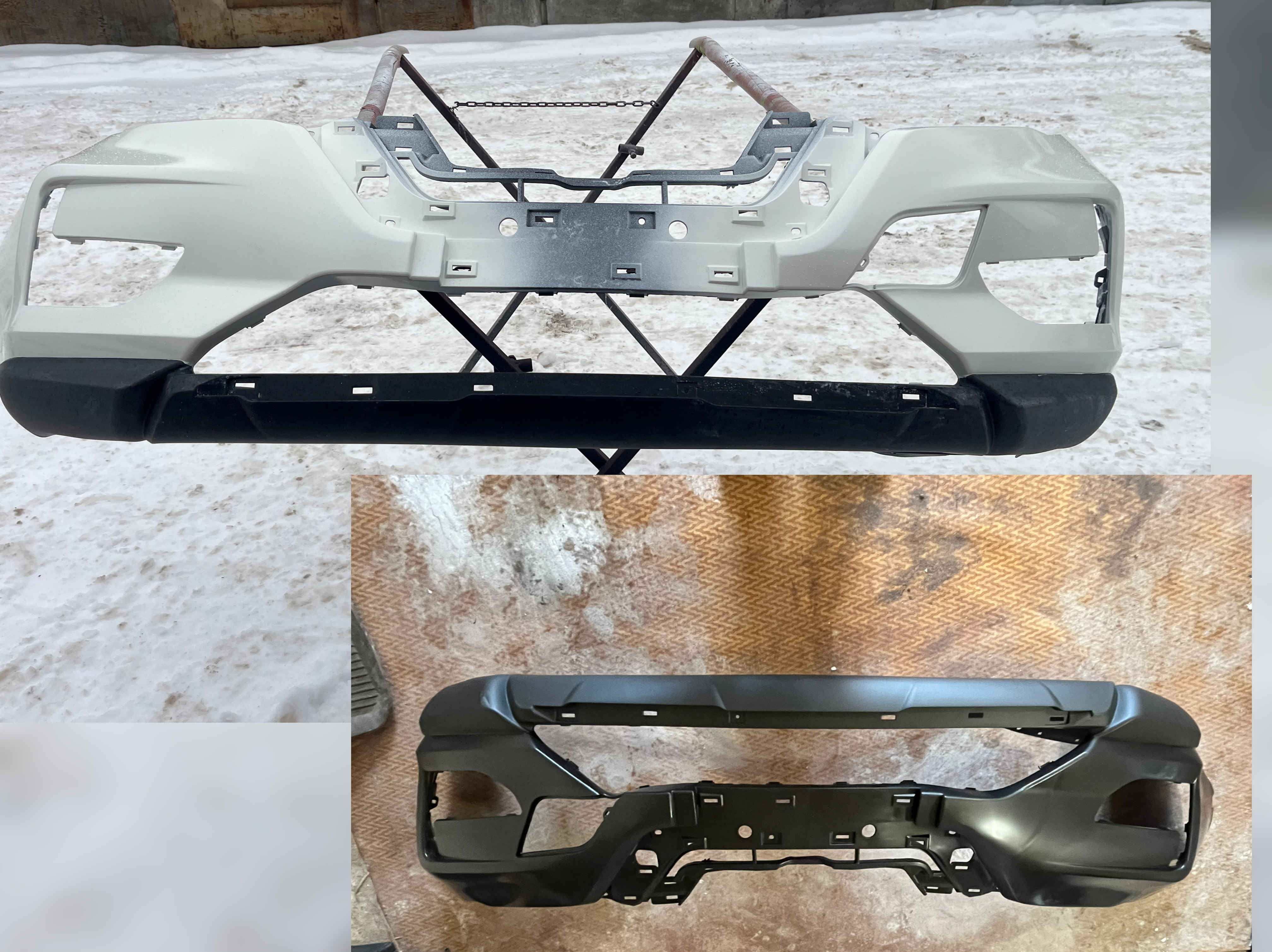 Фото Покраска белым перломутром 