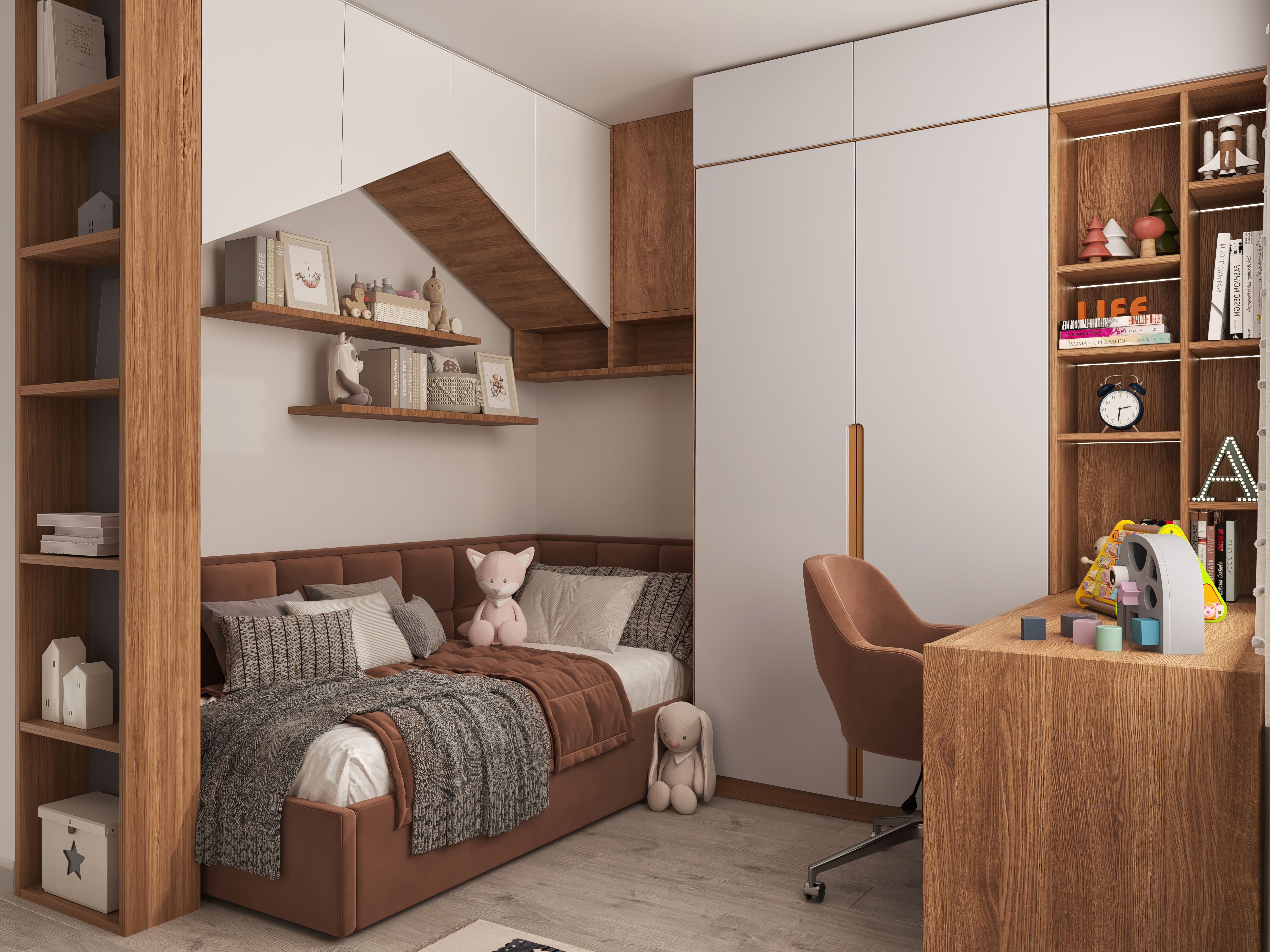 Фото Дизайн меблів для дитячої кімнати 