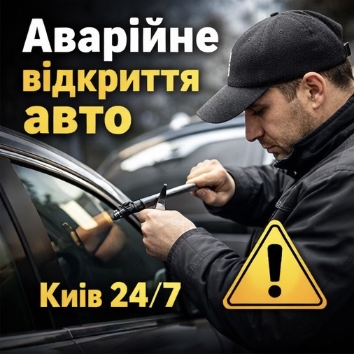 Фото Аварійне відкриття автомобіля 1
