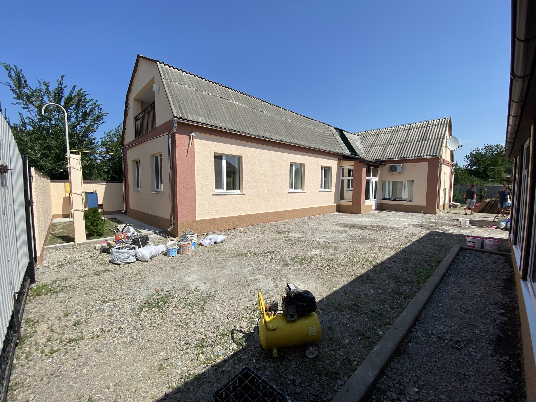 Фото Комплекс робіт з утеплення фасаду.