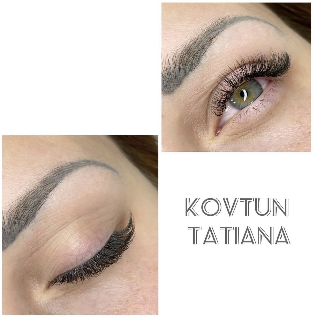 Фото нарощування вій 