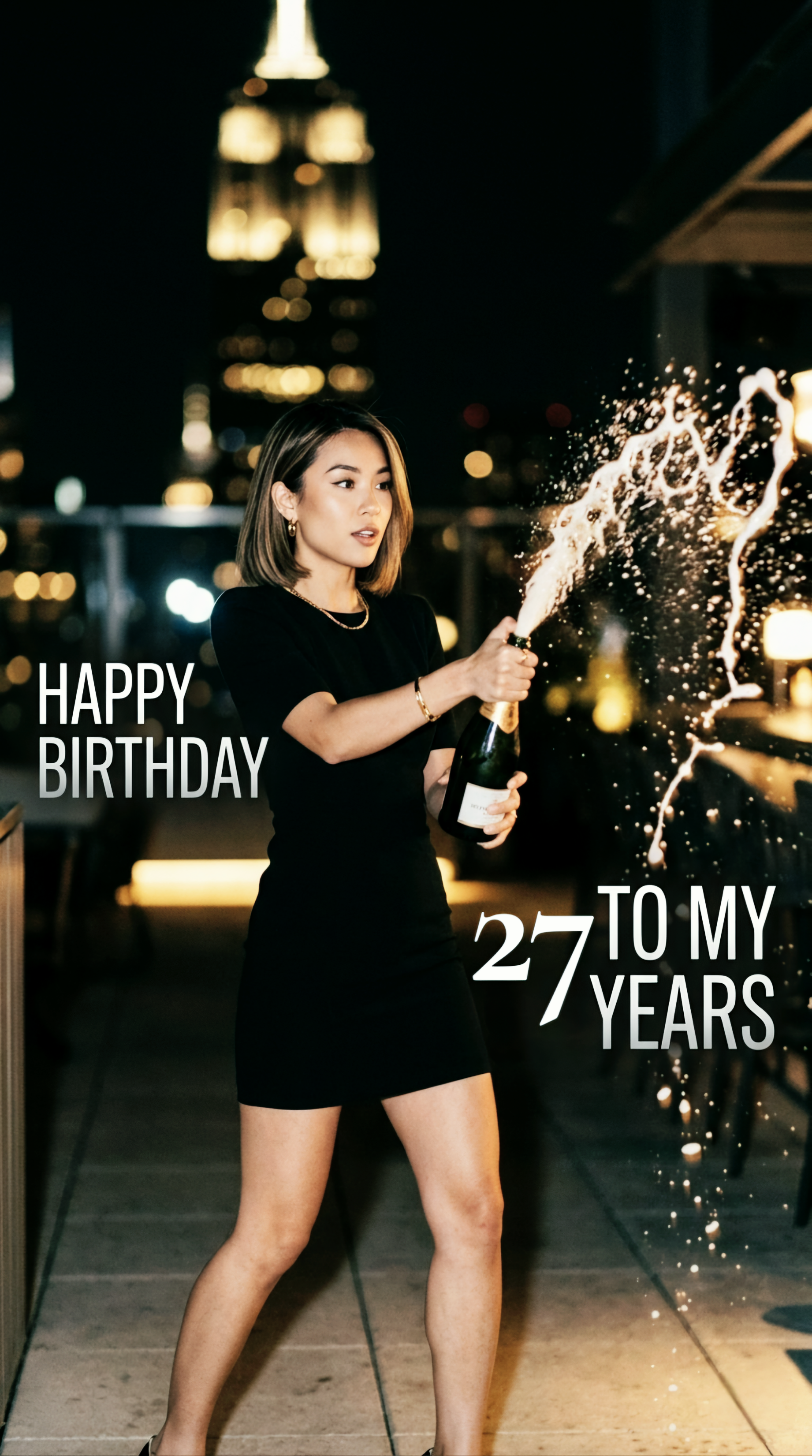 Фото ​Монтаж тренду "Happy birthday to my 27 years" 1