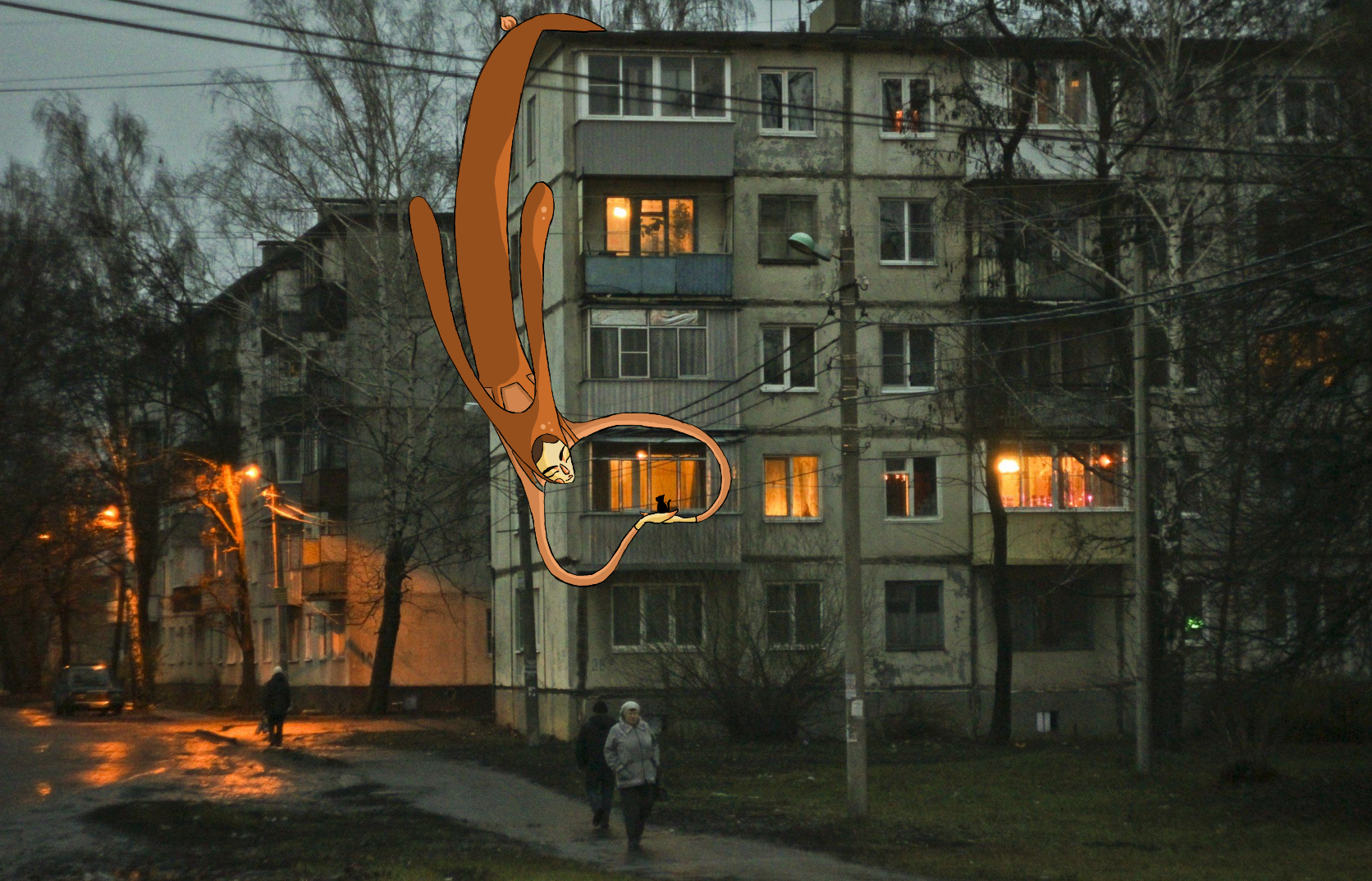 Фото Разработка собственного персонажа с уникальной атмосферой и помещением его в необычные бытовые условия. Рисовка маскота для будущей детской сказки про сонного зайчика и его приключения. Выполнено с помощью графического планшета с использованием программы Autodesk Sketchbook.