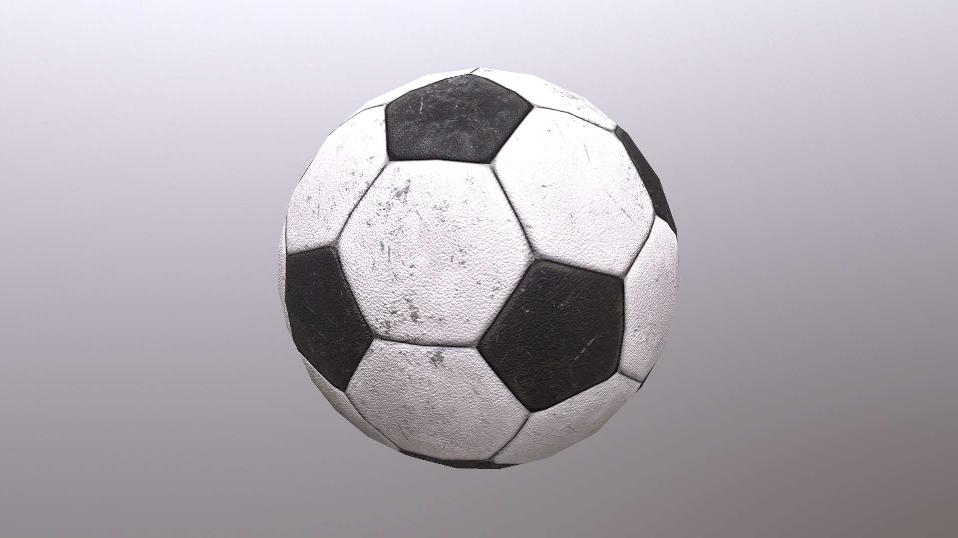 Фото Game-ready low-poly ball