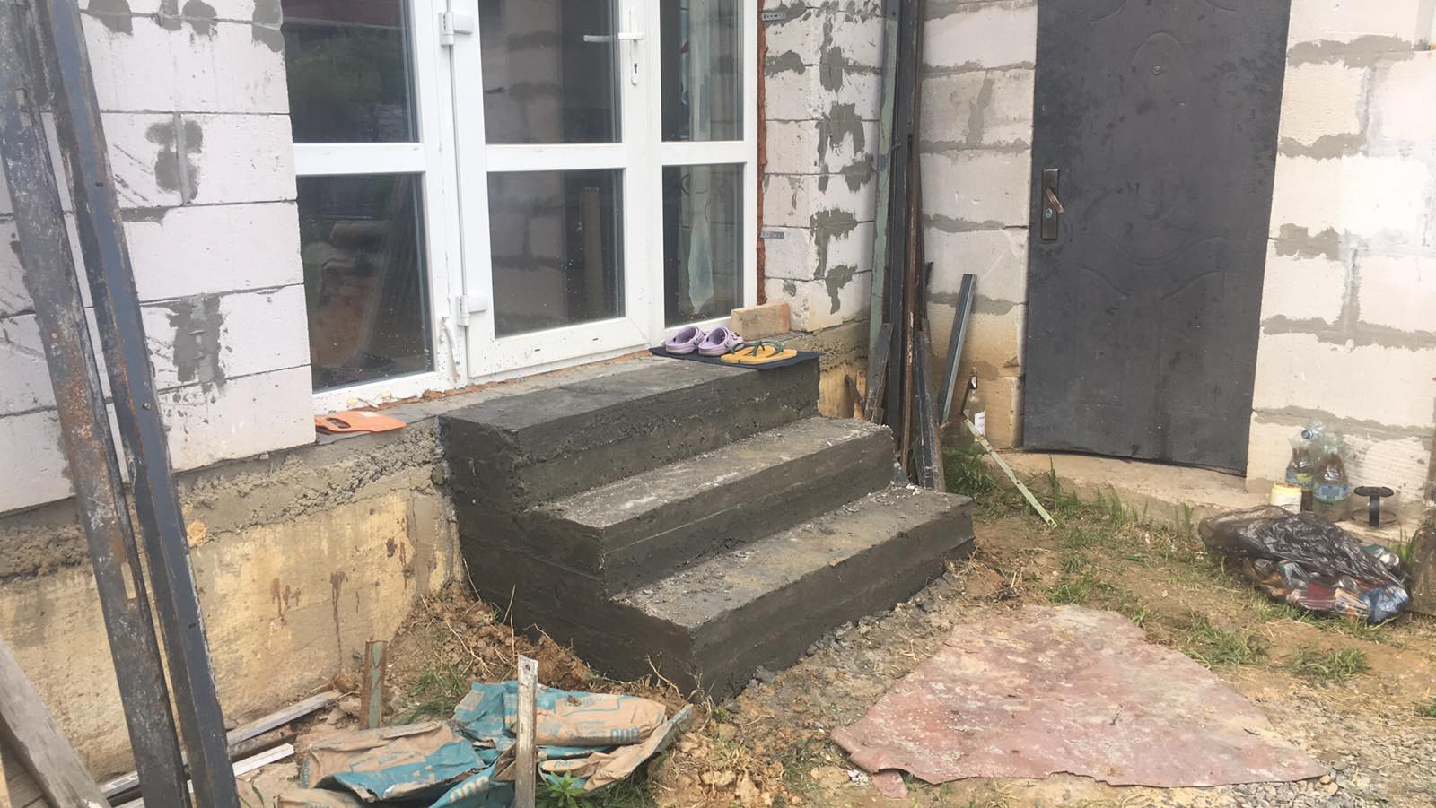 Фото Бетонування сходів